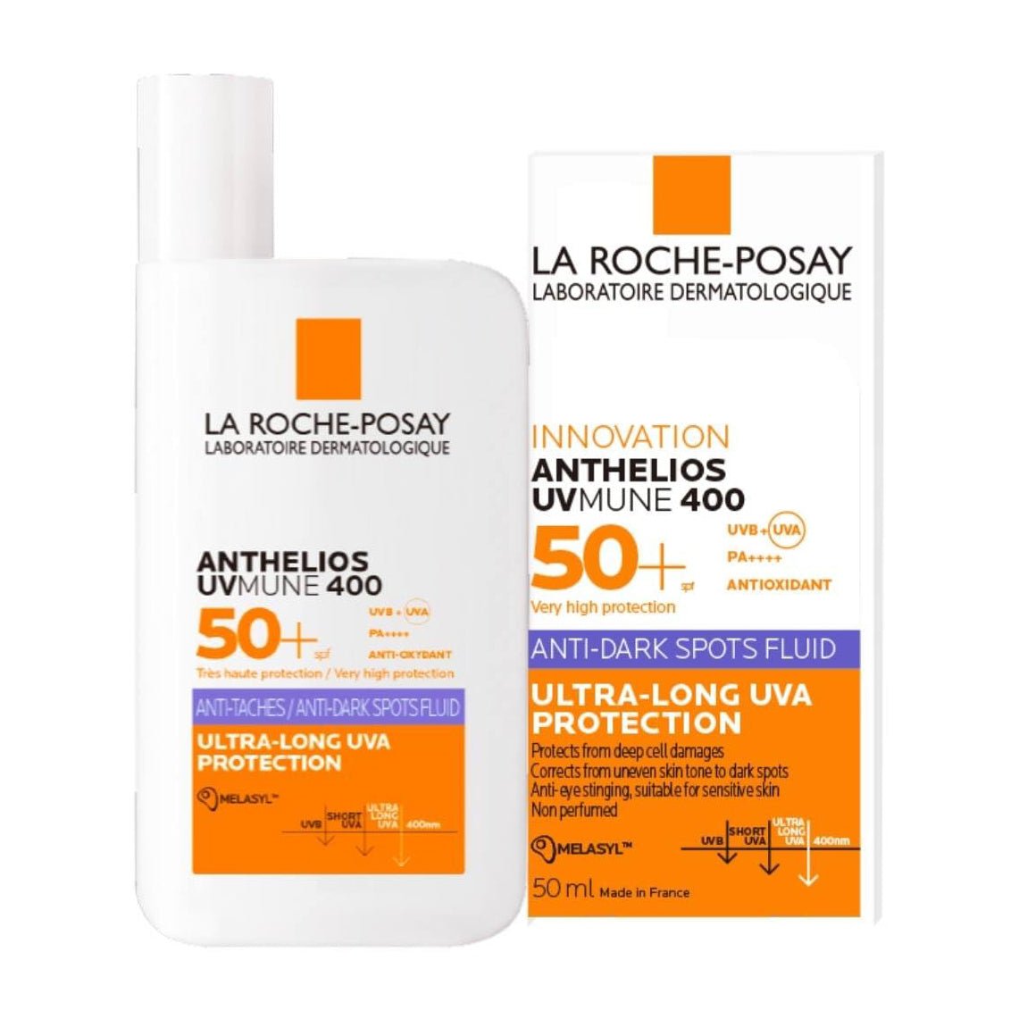 La Roche-Posay Anthelios Uvmune SPF50+ Anti-Dark Spots Fluid - 50ml