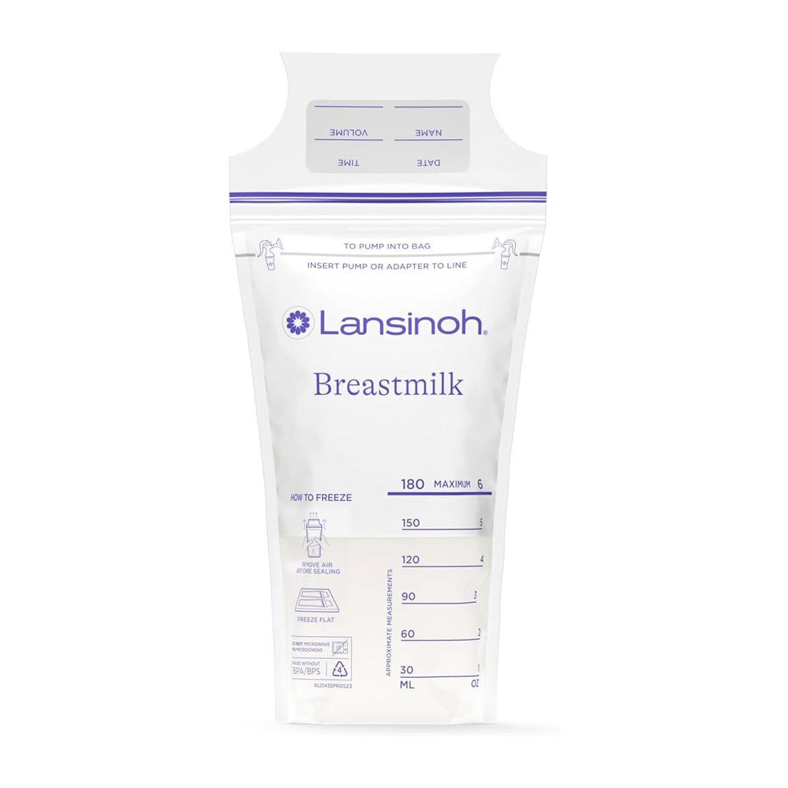 Lansinoh Breastmilk Storage Bags - 50 Bags