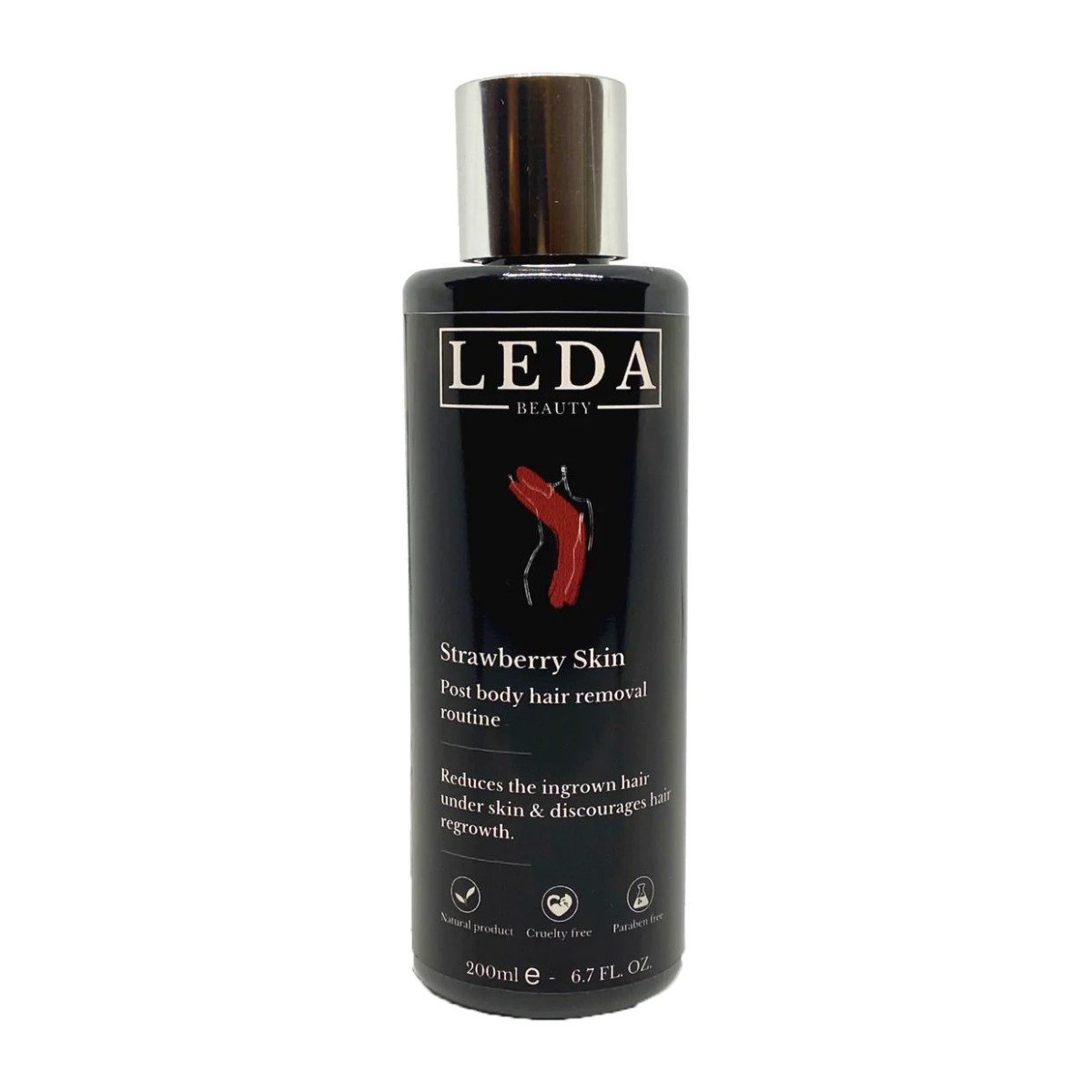 Leda Strawberry Skin Post Body Hair Removal Routine Mask - 200ml