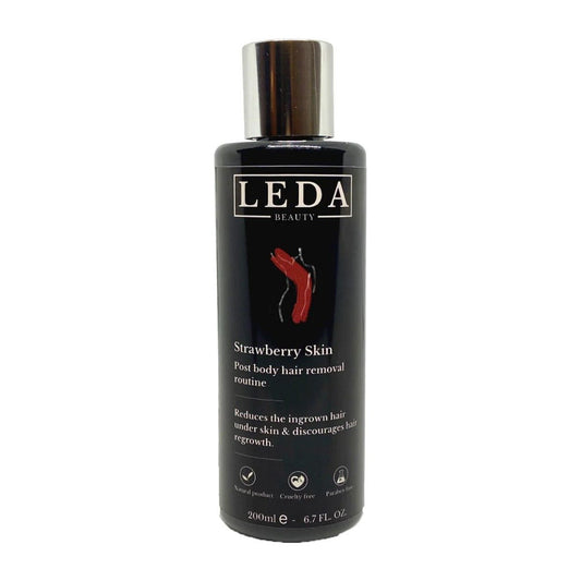 Leda Strawberry Skin Post Body Hair Removal Routine Mask - 200ml