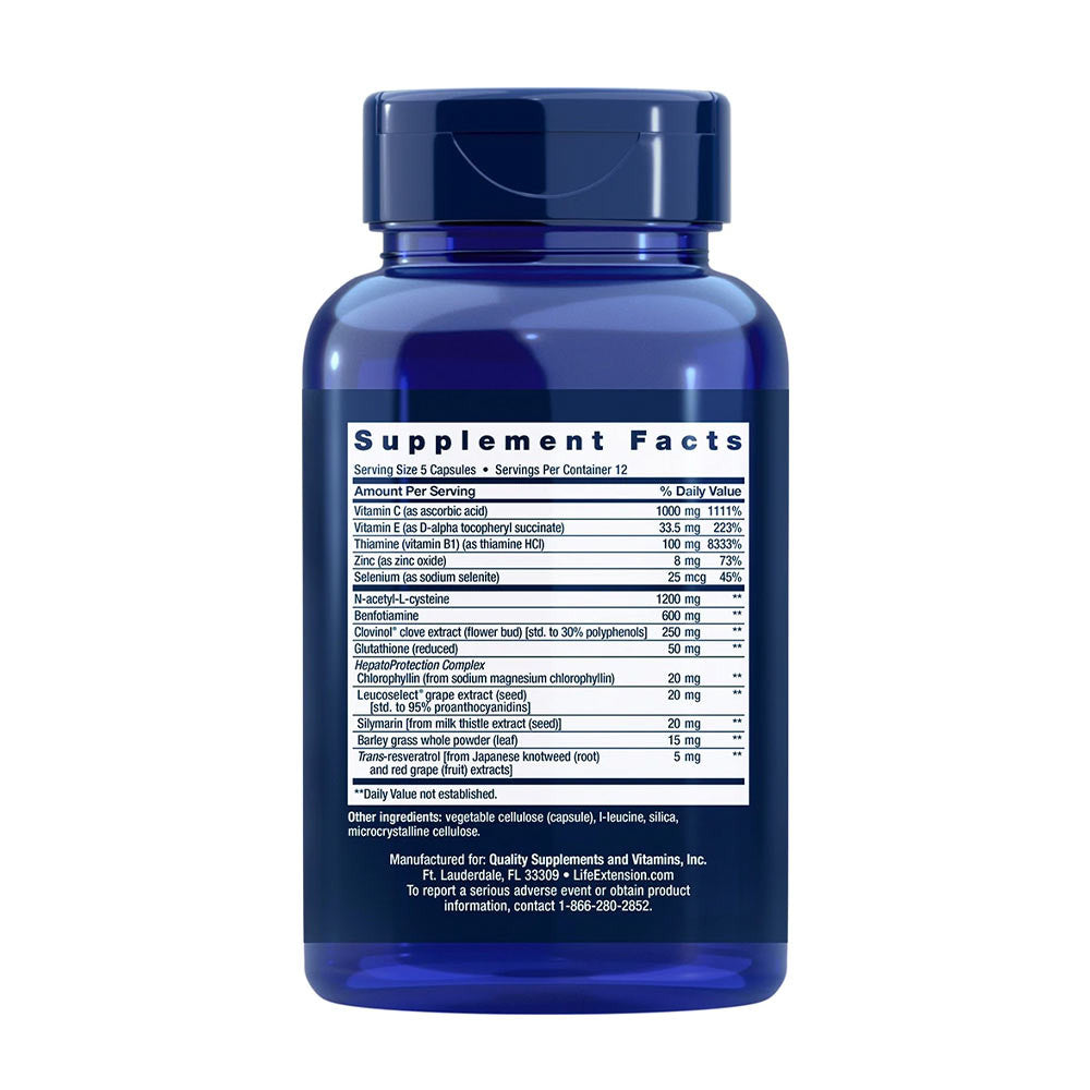 Life Extension Anti-Alcohol Complex  (60 Capsules)