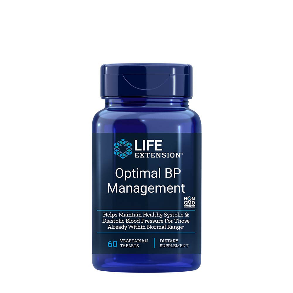 Life Extension Optimal BP (Blood Pressure) Management (60 Tablets)