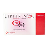 Lipitrin 10 mg-20 mg - 14 Tablets