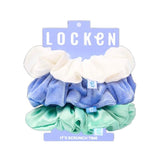Locken Scrunchies Trio