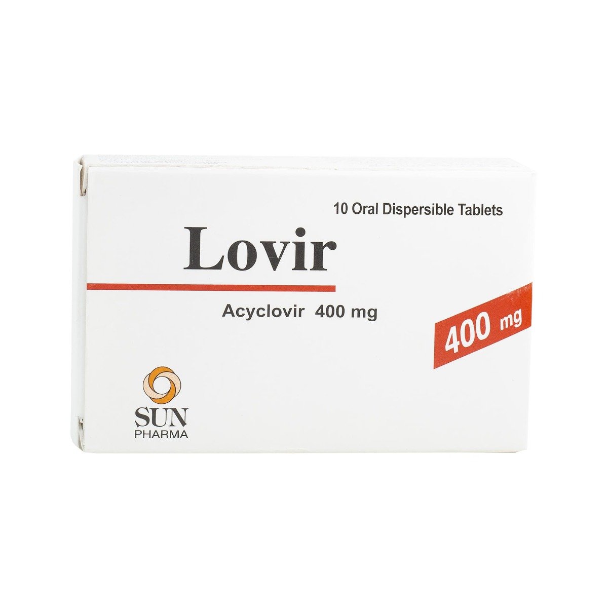 Lovir 400 mg - 10 Dispersible Tablets