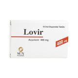 Lovir 400 mg - 10 Dispersible Tablets