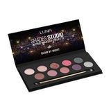 Luna Shades Studio Glam By Night Eyeshadow Palette - 10 Shades