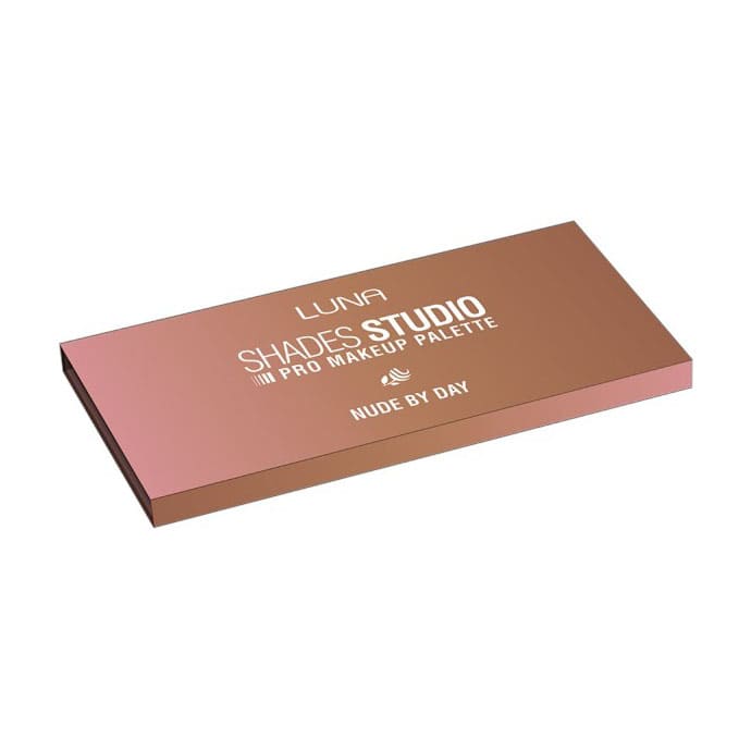 Luna Shades Studio Nude By Day Eyeshadow Palette - 10 Shades