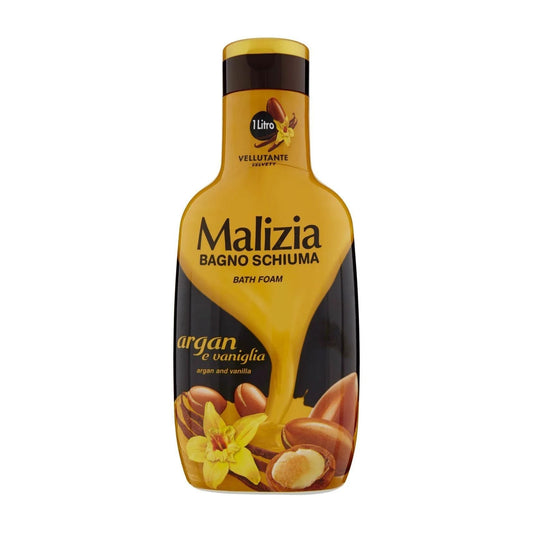 Malizia Argan and Vanilla Bath Foam - 1 Liter