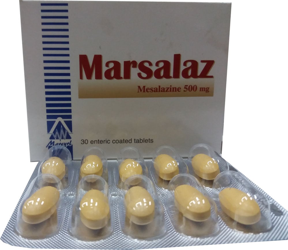 Marsalaz 500 mg - 30  Tablets