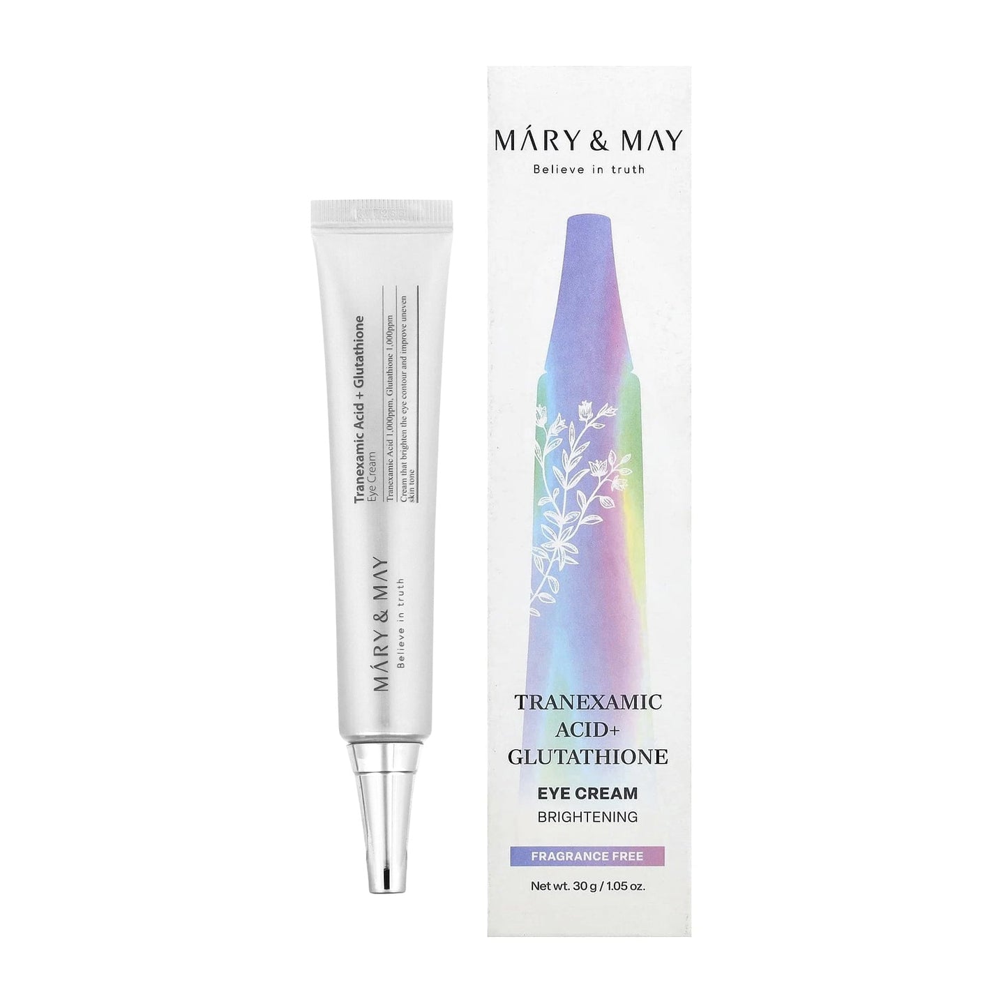 Mary & May Tranexamic Acid + Glutathione Eye Cream - 30gm