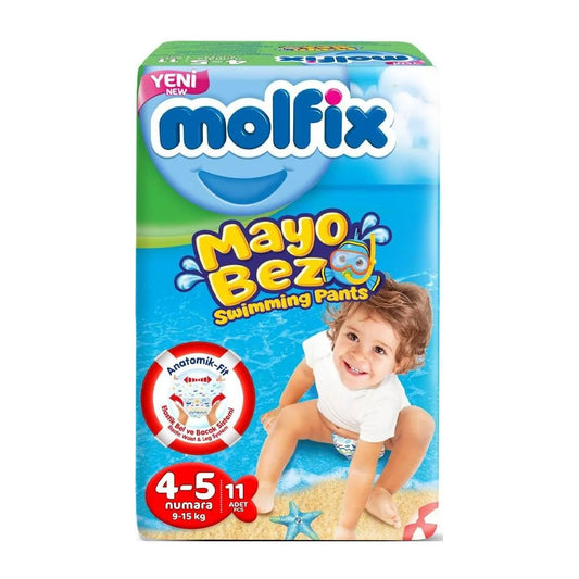Molfix Mayo Bez Swimming Pants Size 4-5 - 11 Pcs