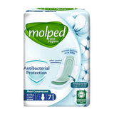 Molped Antibacterial Protection Maxi Compressed Extra Long Pads - 7 Pads
