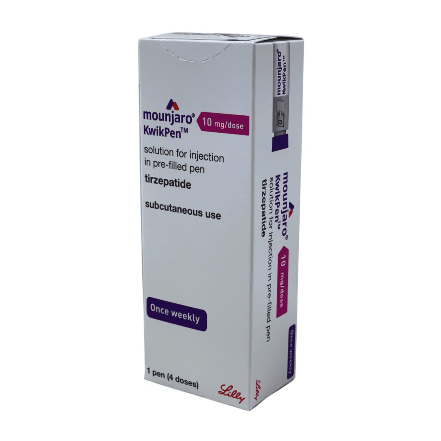 Mounjaro Kwikpen 10 Mg / 0.6 Ml X 4 Doses