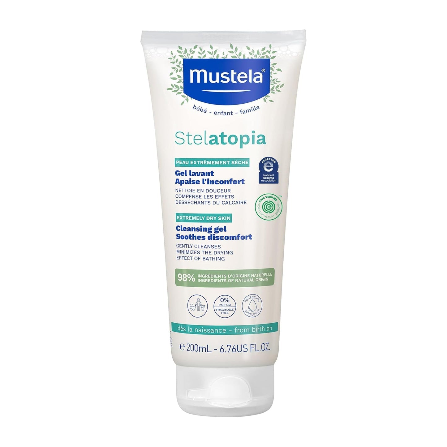 Mustela Stelatopia Cleansing Gel - 200ml