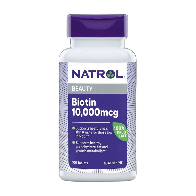 Natrol Biotin 10000 mcg - 100 tablets