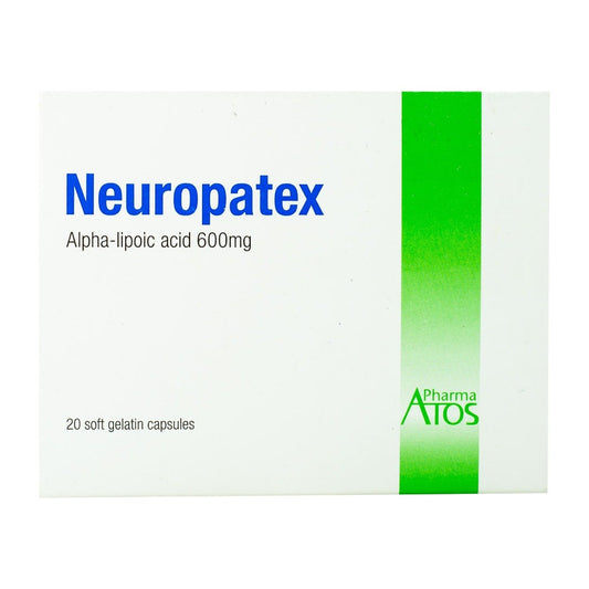 Neuropatex 600 mg - 20 Capsules