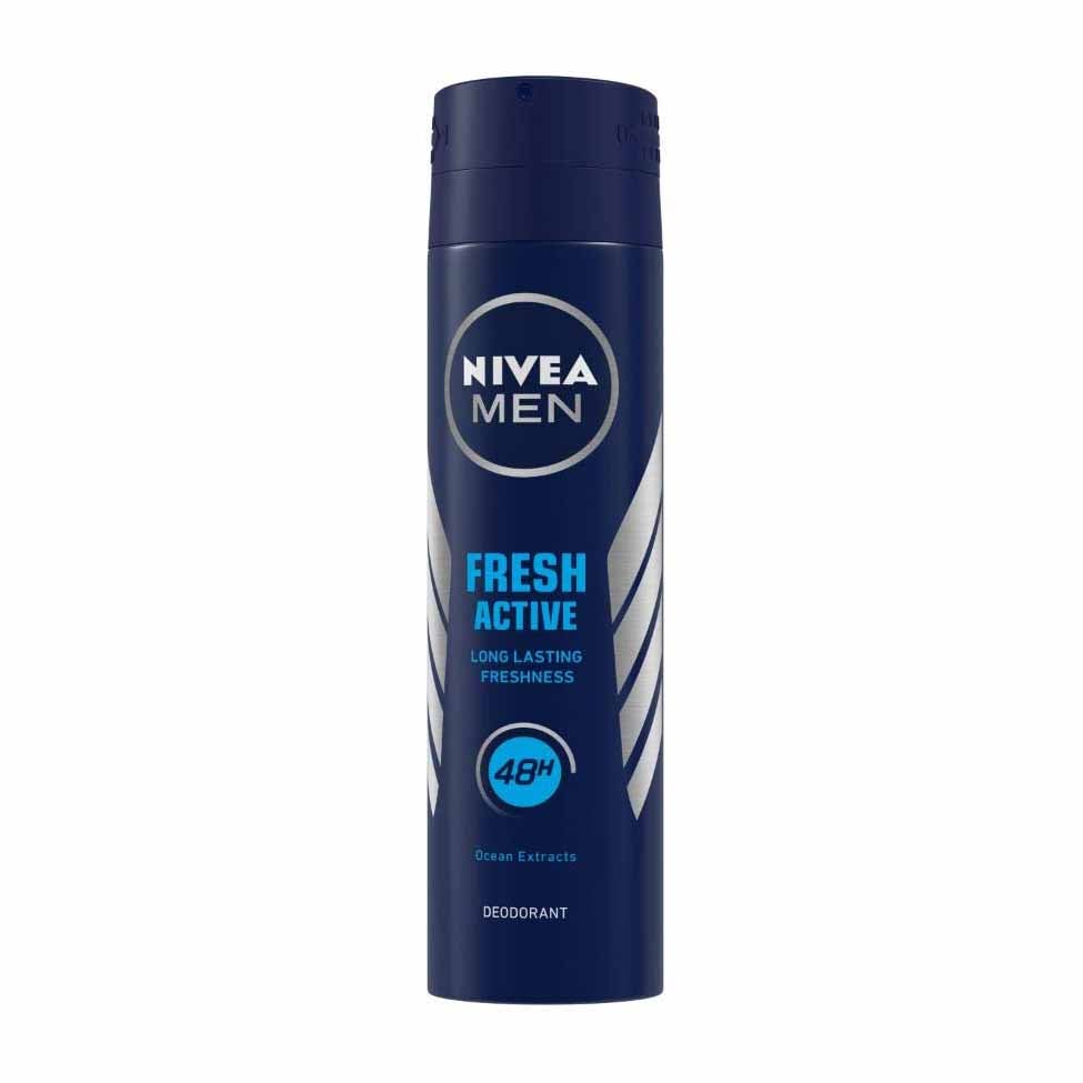 Nivea Men Fresh Active Body Spray - 150ml