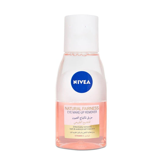 Nivea Natural Fairness Eye Makeup Remover - 125ml