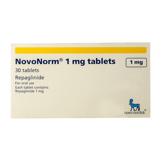 Novonorm 1 mg - 30 Tablets