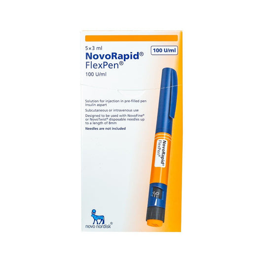 Novorapid Flexpen 100 IU-ml 3 ml - 5 Pens
