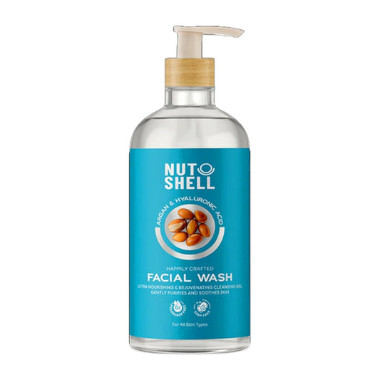 Nutshell Argan & Hyaluronic Acid Facial Wash - 250ml