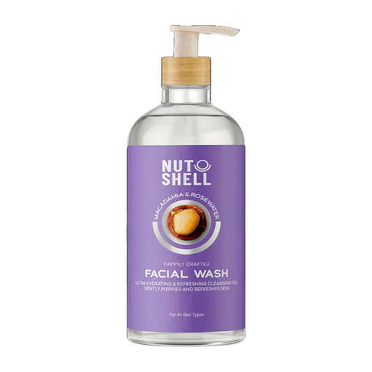 Nutshell Macadamia & Rose Water Facial Wash - 250ml