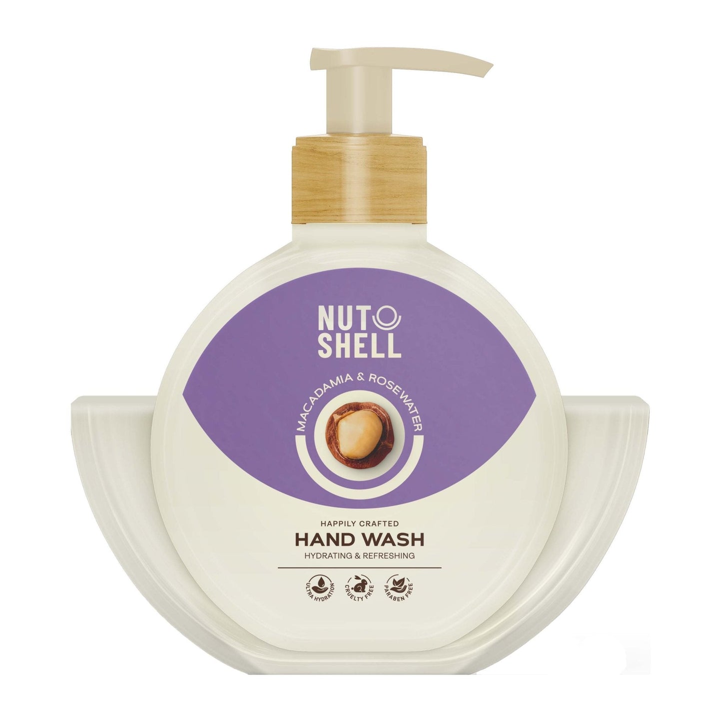 Nutshell Macadamia & Rose Water Hand Wash - 375ml