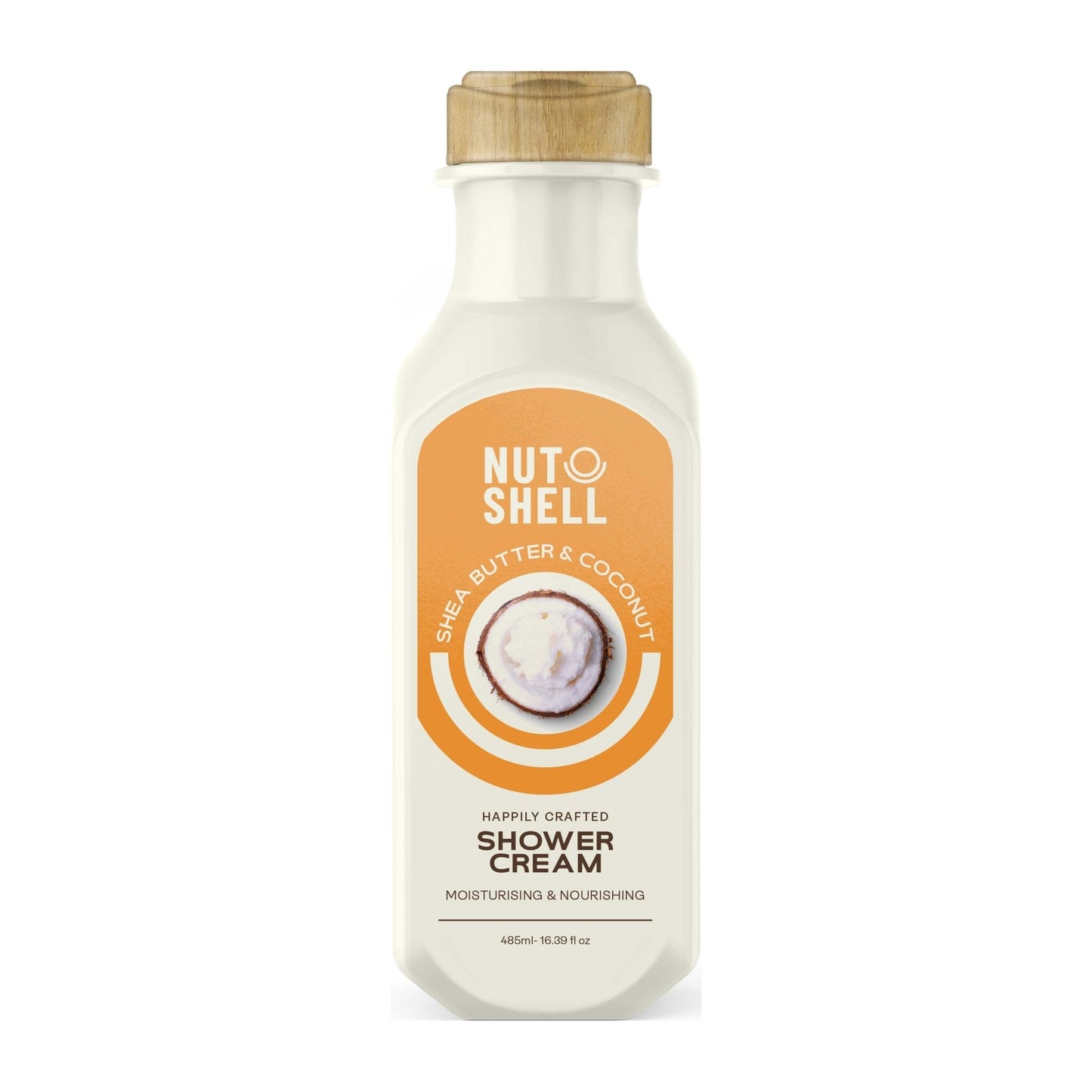 Nutshell Shea Butter & Coconut Shower Cream - 485ml