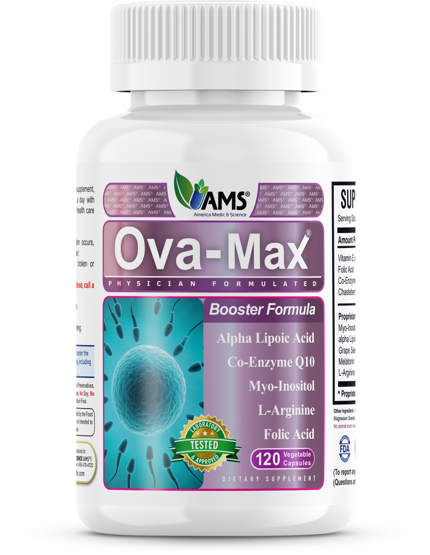 Ova-Max Women Fertility - 120 Veg Capsules