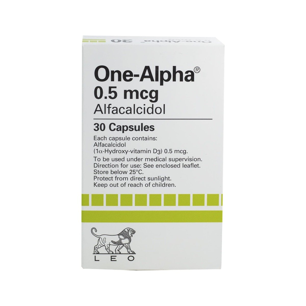 One Alpha 0.5 mcg - 30 Capsules