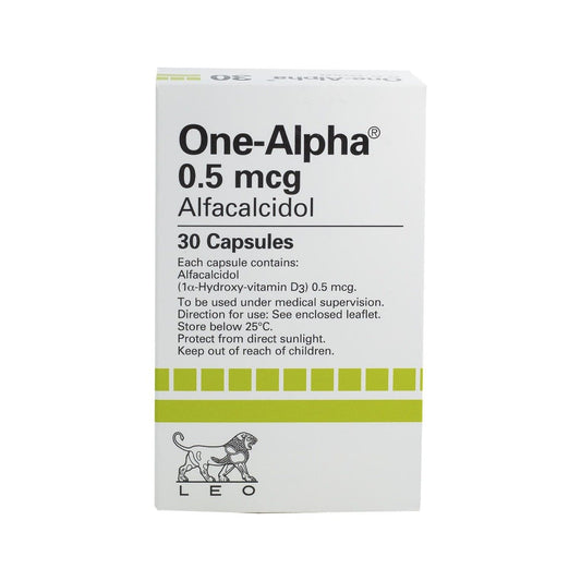 One Alpha 0.5 mcg - 30 Capsules