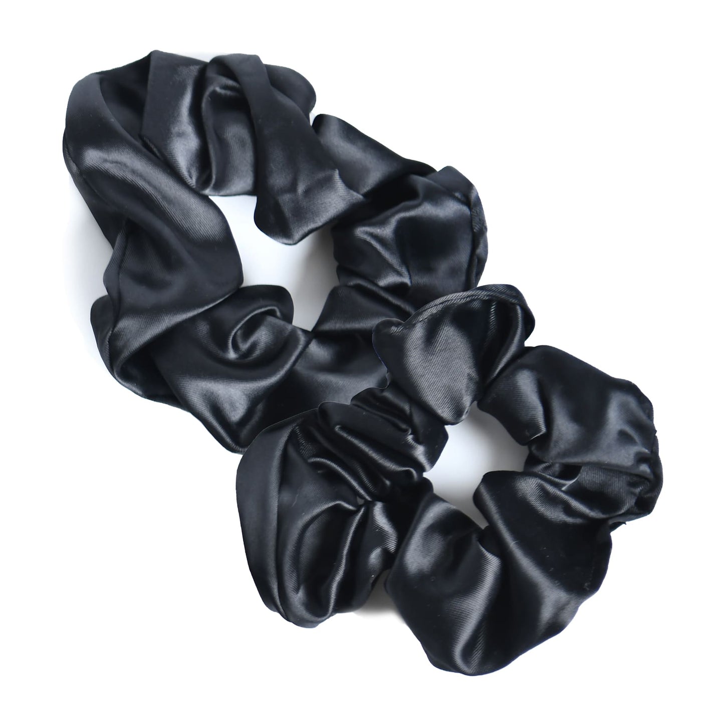 Orb Hair Satin Scrunchies - 2 Pcs