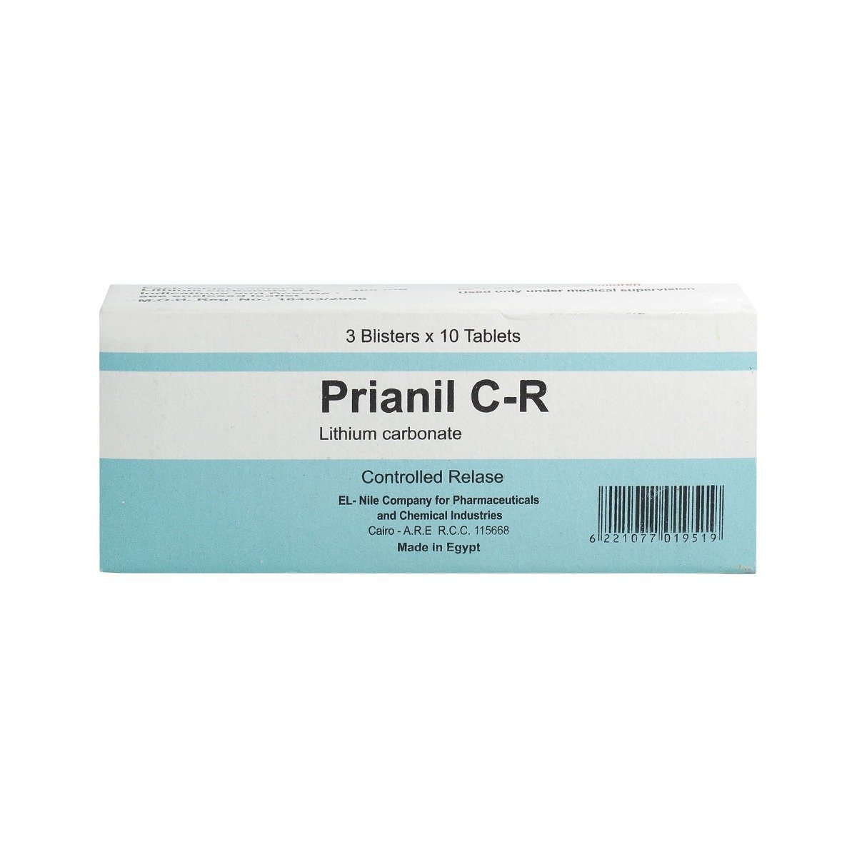 Prianil CR 400 mg - 30 Tablets