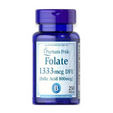 Puritan’s Pride Folate 1333mcg DFE - 250 Tablets