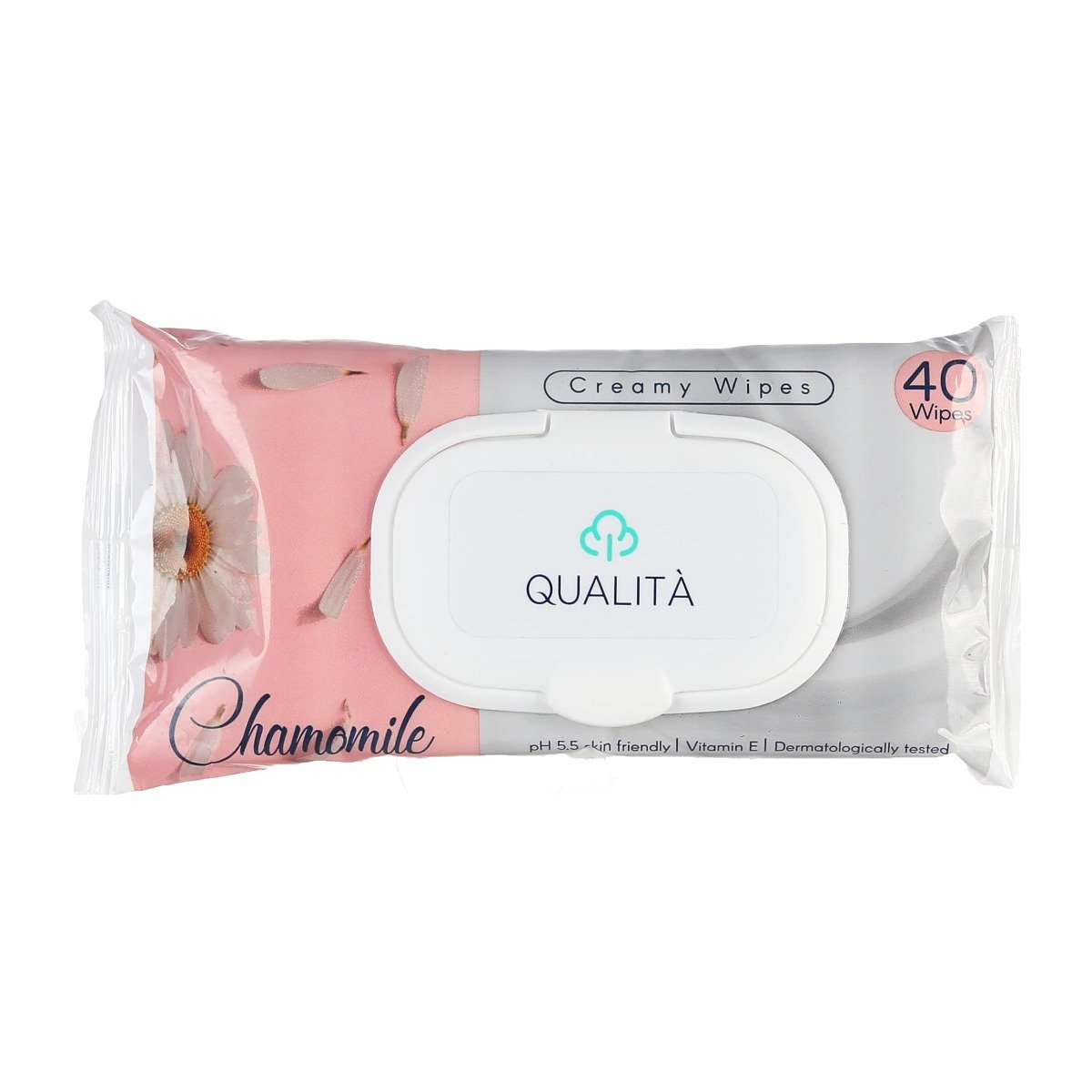 Qualita Chamomile Creamy Wipes - 40 Wipes
