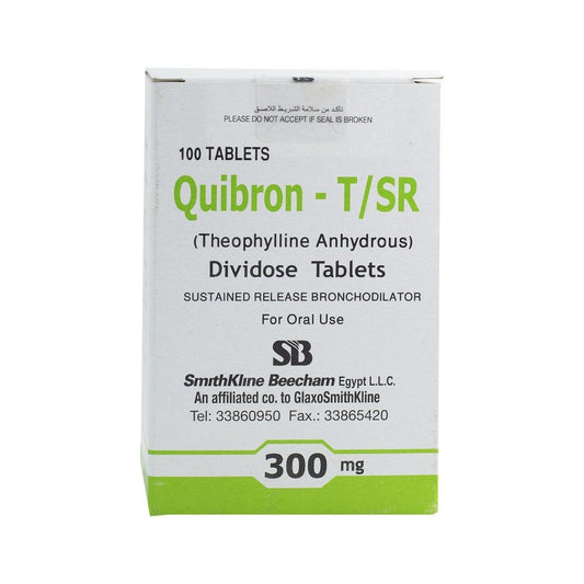 Quibron T SR 300 mg - 100 Tablets