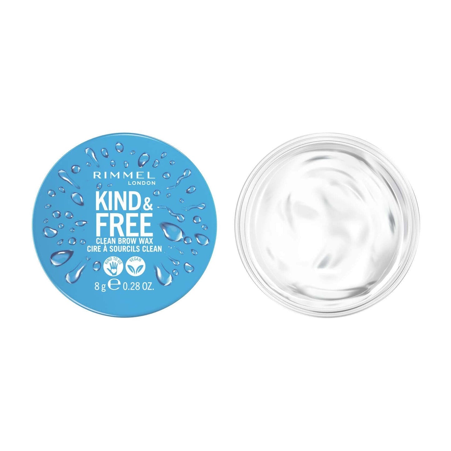 Rimmel London Kind & Free Clean Brow Wax - 8gm