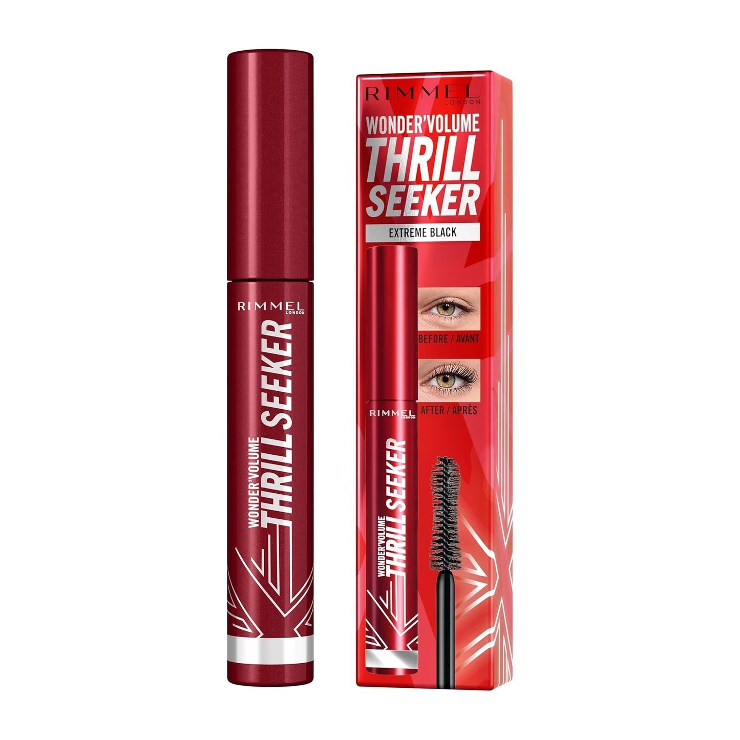 Rimmel Thrill Seeker Extreme Volume Black Mascara - 8ml