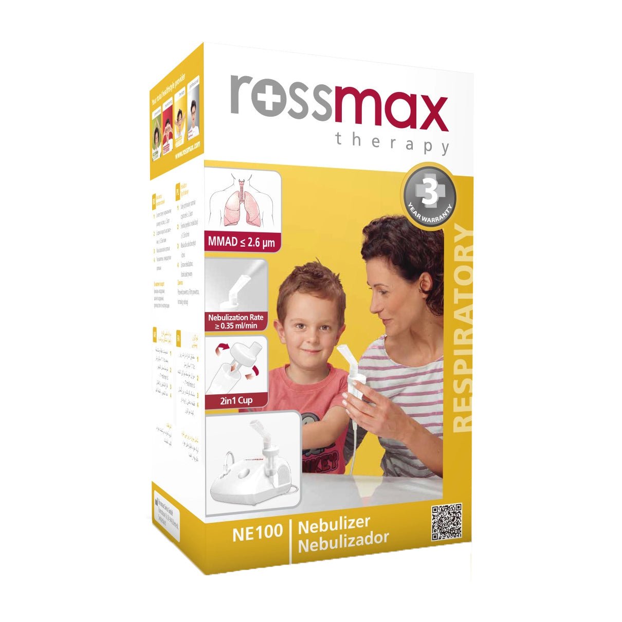 Rossmax Piston Nebulizer - Ne100