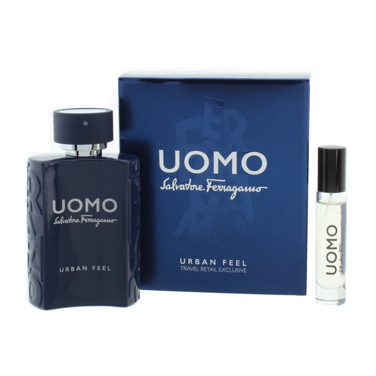 Salvatore Ferragamo Urban Feel Travel Retail Exclusive EDT For Men Gift Set