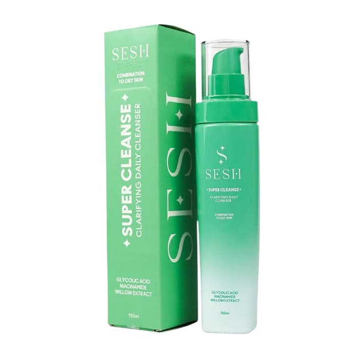 Sesh Super Cleanse Clarifying Daily Cleanser - 150ml
