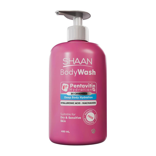 Shaan Tulip Rose Body Wash - 480ml