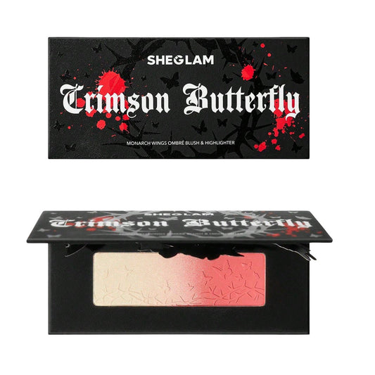 Sheglam Monarch Wings Ombré Blush & Highlighter - 4.8gm