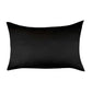 Sleek Black Silk Pillowcase