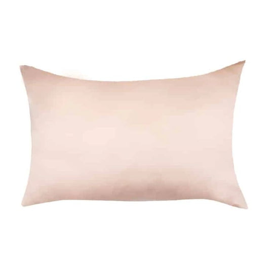 Sleek Light Peach Silk Pillowcase