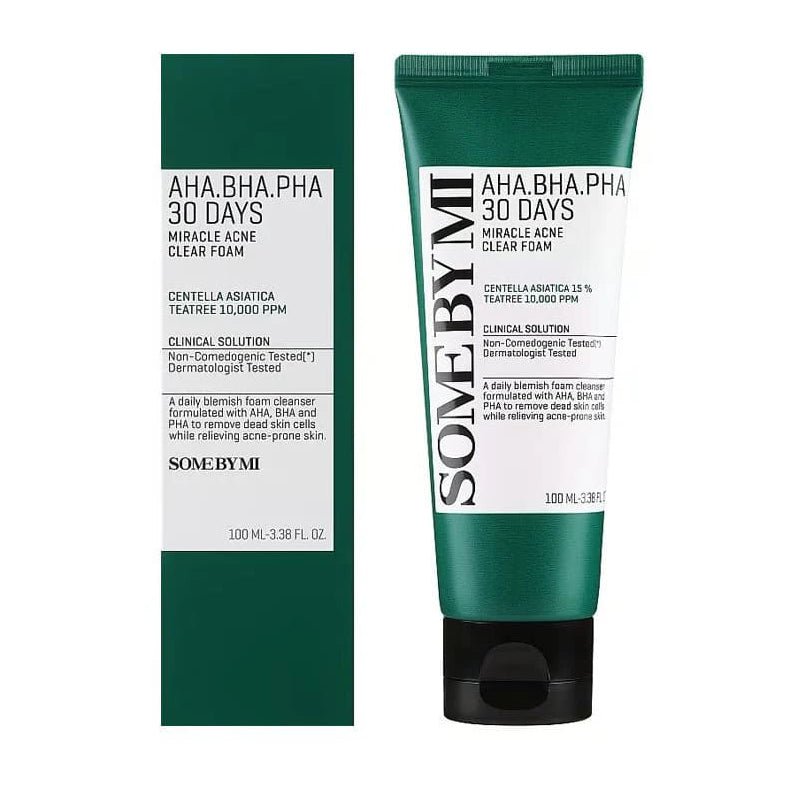 Some By Mi Aha Bha Pha 30 Days Miracle Acne Clear Foam - 100ml