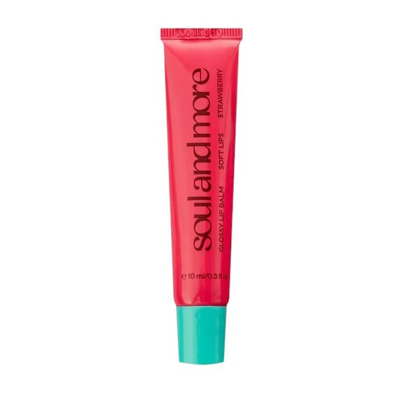 Soul & More Glossy Strawberry Lip Balm - 10ml