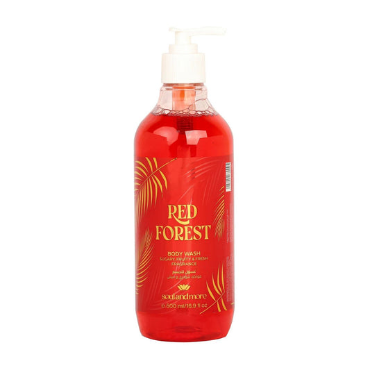 Soul and More Red Forest Shower Gel - 500ml