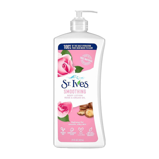 St. Ives Rose and Argan Oil Body Lotion - 621ml